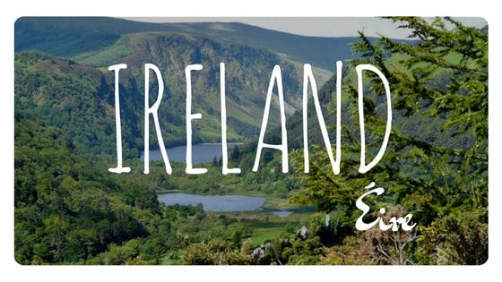 All of the counties of ireland