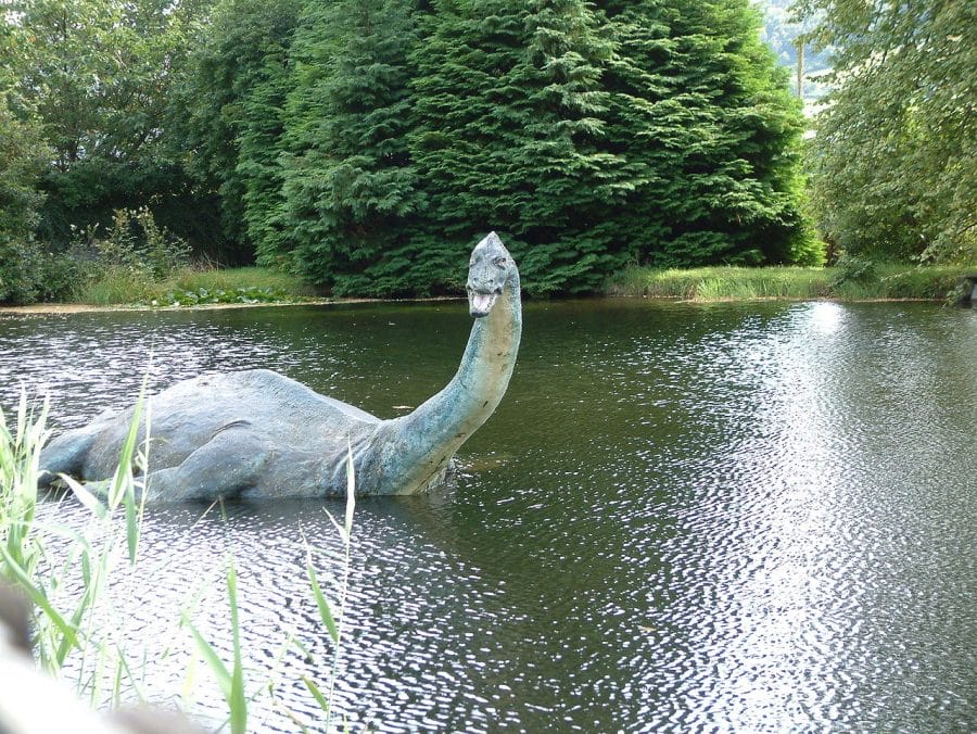 Loch Ness Monster on the Great Glen Way