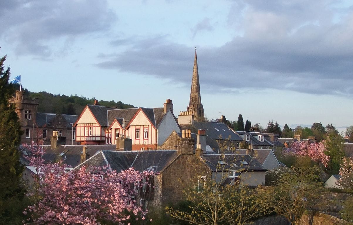 A View of the Town of Callandar