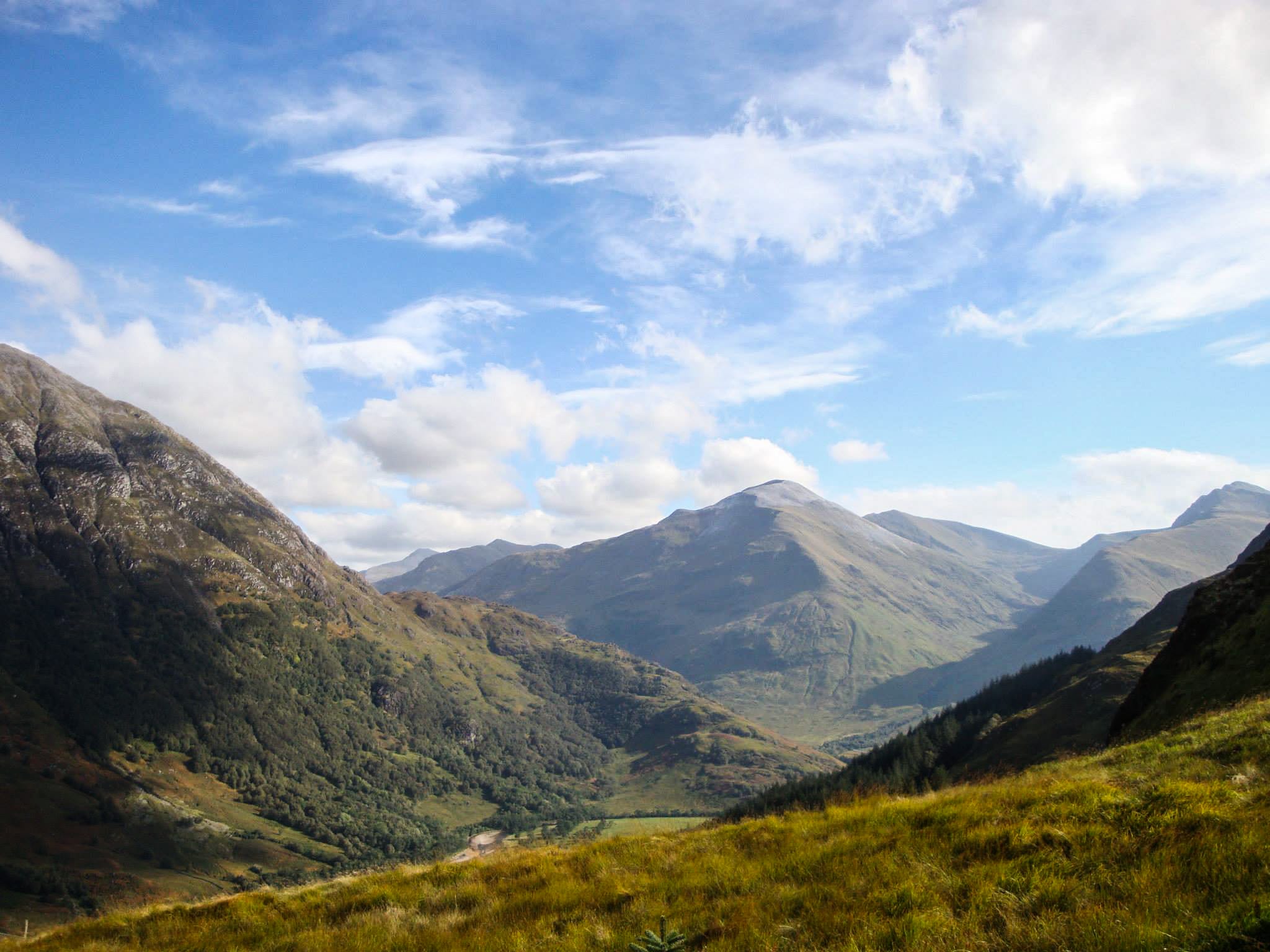 Beautiful Scottish mountains