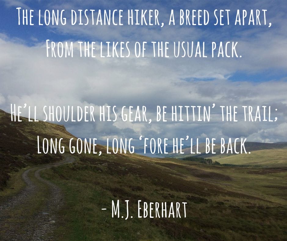Hiking Inspiration - Long-Distance Hiker