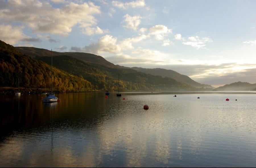 A view over Loch Earn