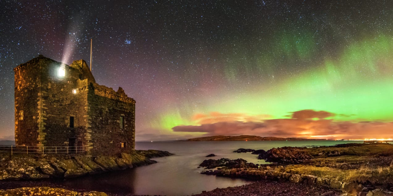 Northern Lights in Scotland