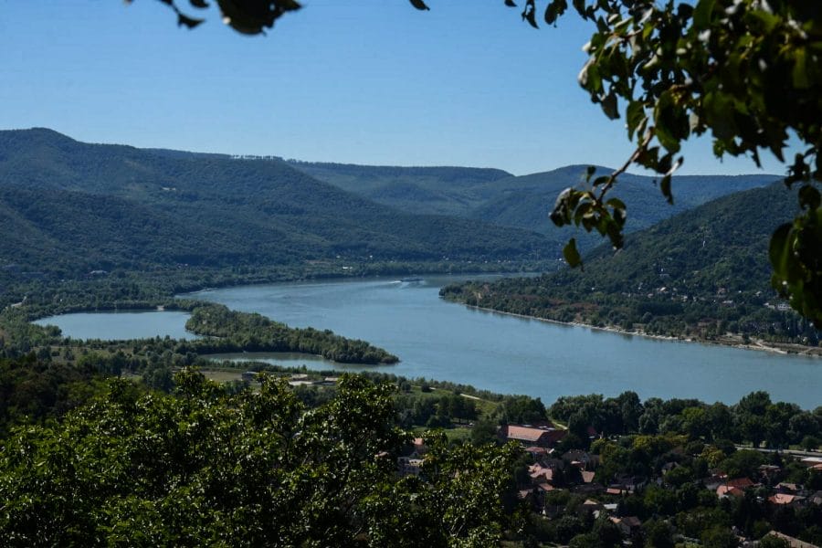 The National Blue Trail incorporates the Danube Bend