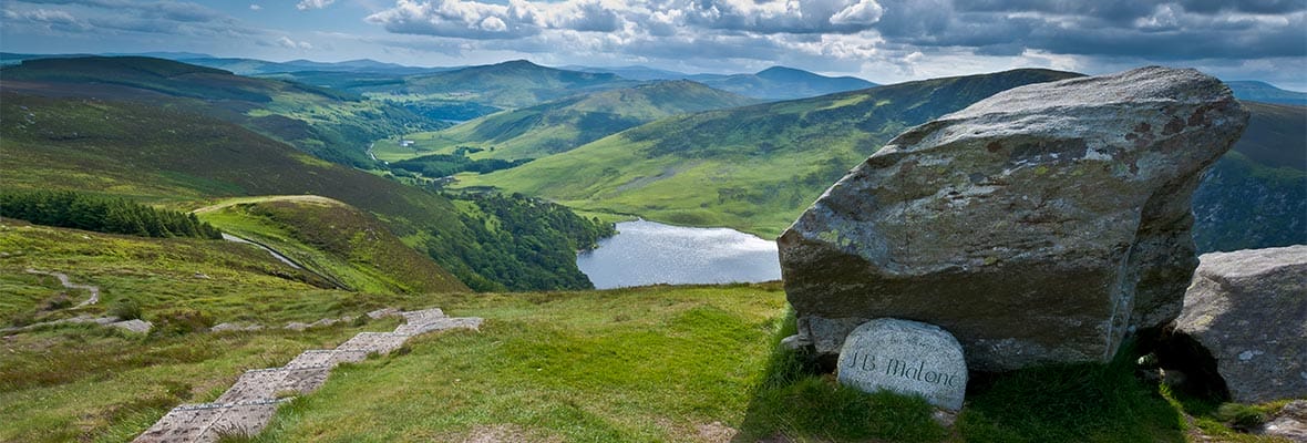 J.B. Malone Memorial on the Wicklow Way