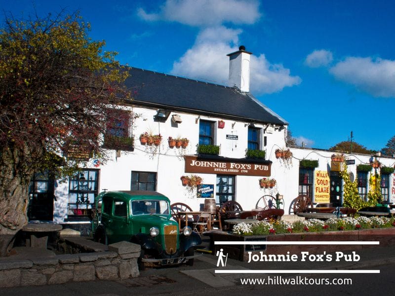 Johnnie Fox's pub on the Wicklow Way