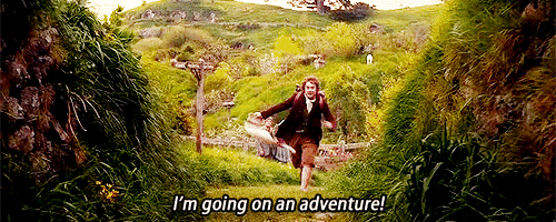 Bilbo Baggins - going on a Camino adventure
