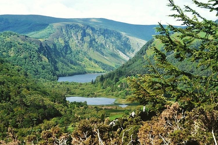 Hiking images along the Wicklow Way