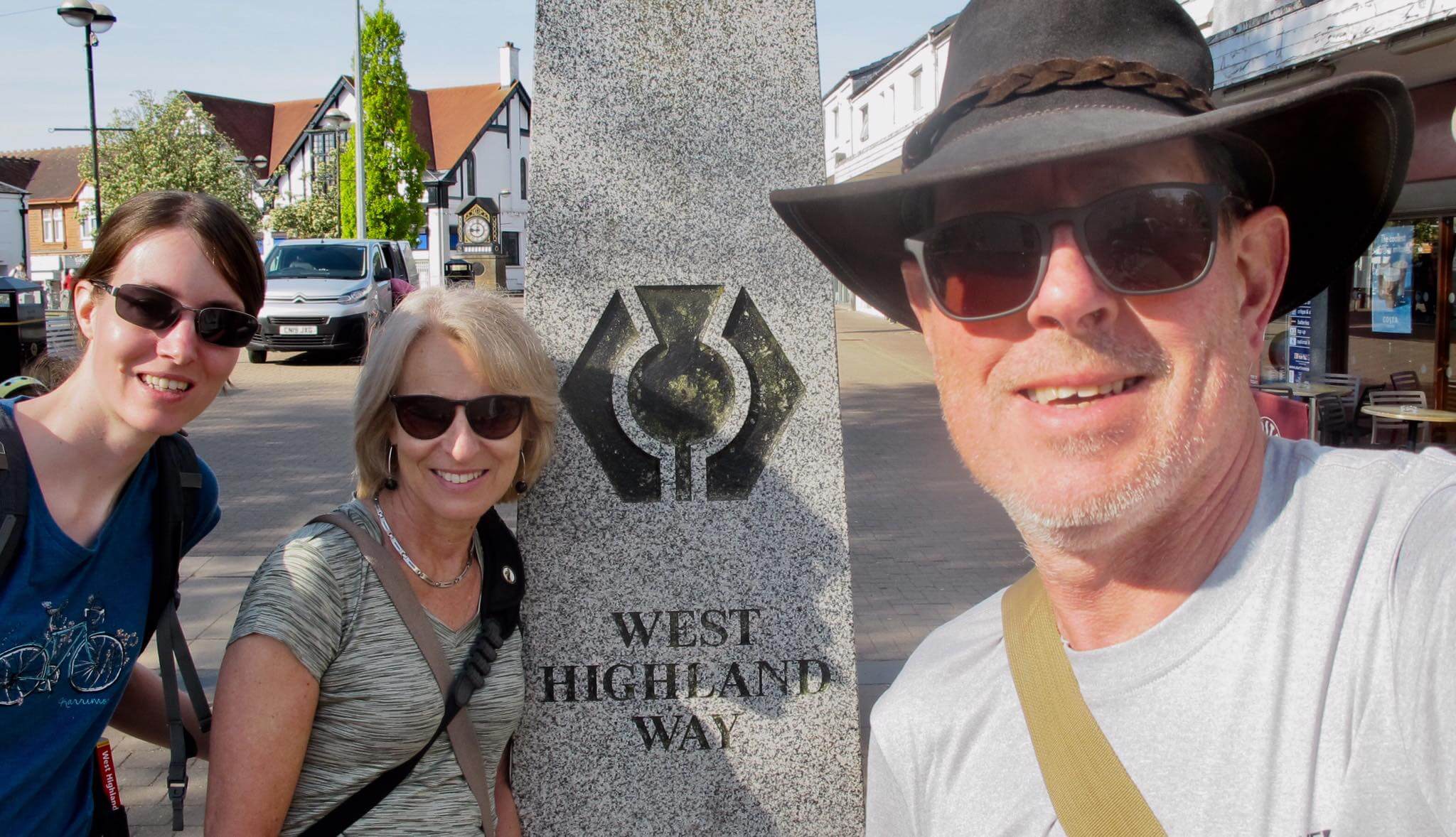 Startpunkt des West Highland Way, Milngavie