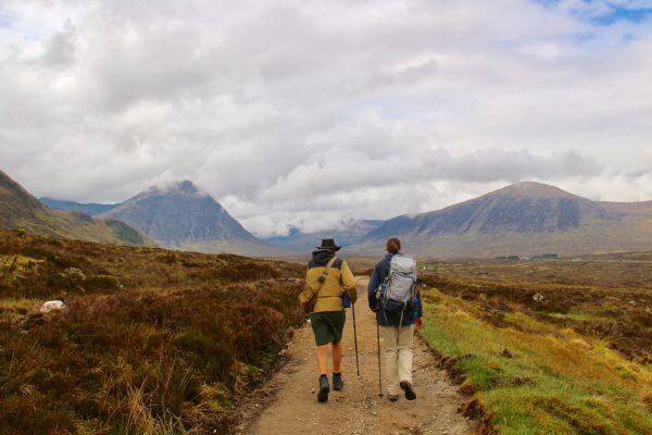 Des randonneurs sur la West Highland Way