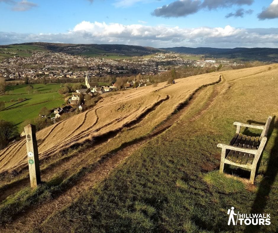 Arriving in Nympsfield - Cotswold Way