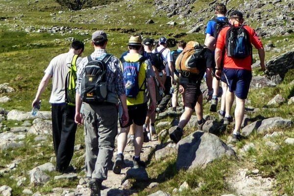 Aufstieg auf den Carrantuohill, Irlands höchsten Berg