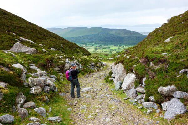 Das Windy Gap auf dem Kerry Way
