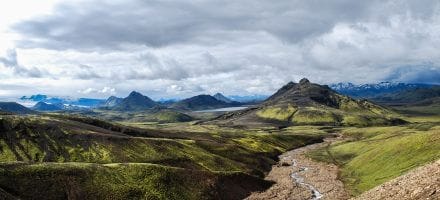 Laugavegur Hiking Trail in Iceland