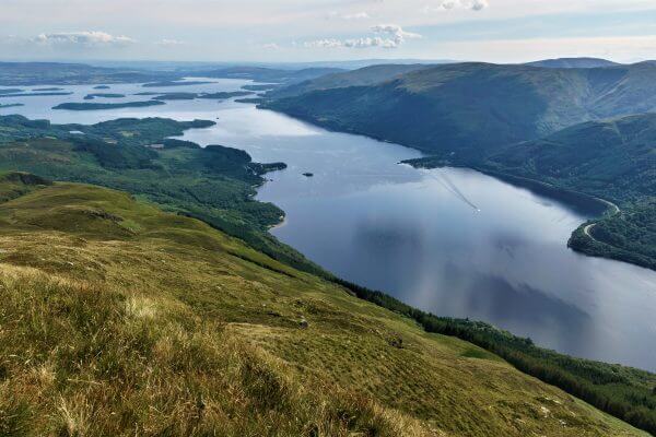Looking south from Ben Lomond
