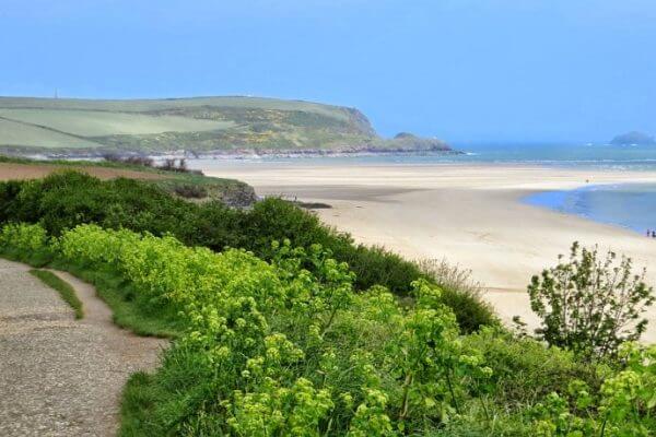 Beautiful scenery on the South West Coast Path