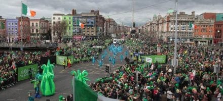 St. Patrick's Day in Dublin - one of many reasons to visit Ireland