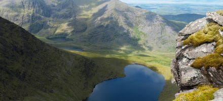 The MacGillycuddy's Reeks along the Kerry Way