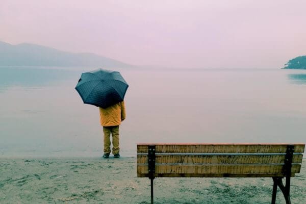 Regenschirm-Wettervorhersage