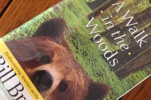 The cover of a walk in the woods