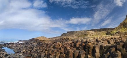 giant&#039;s causeway panorama