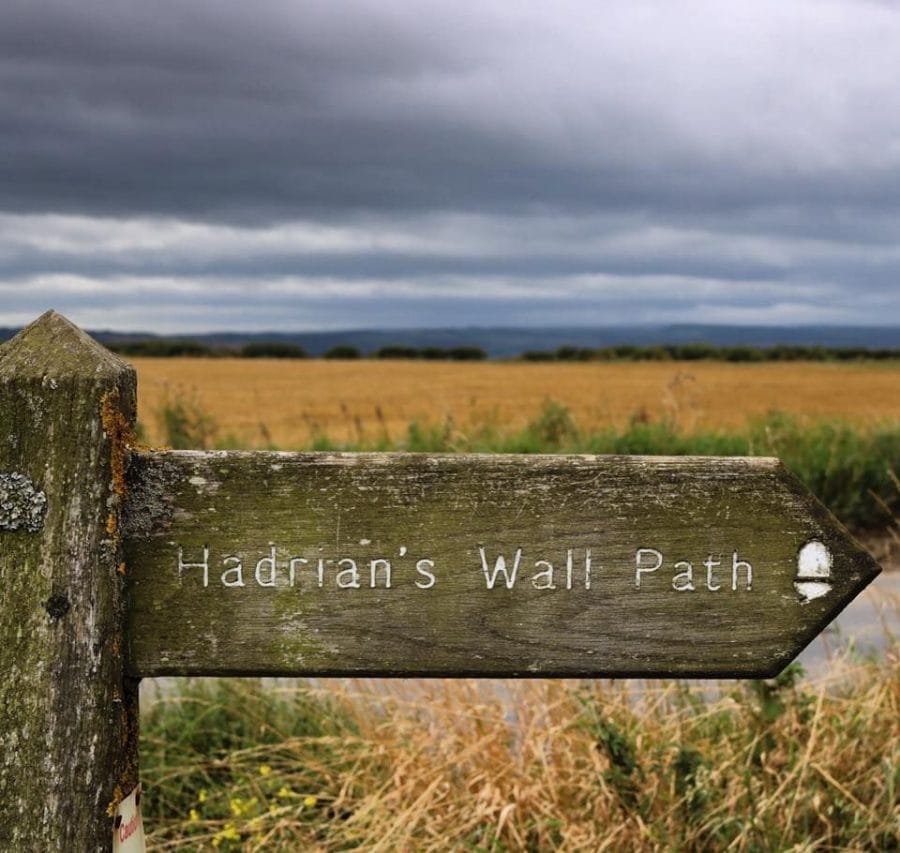 Hadrian's Wall Path Signpost