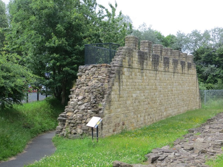 Wallsend, east of Hadrian's Wall