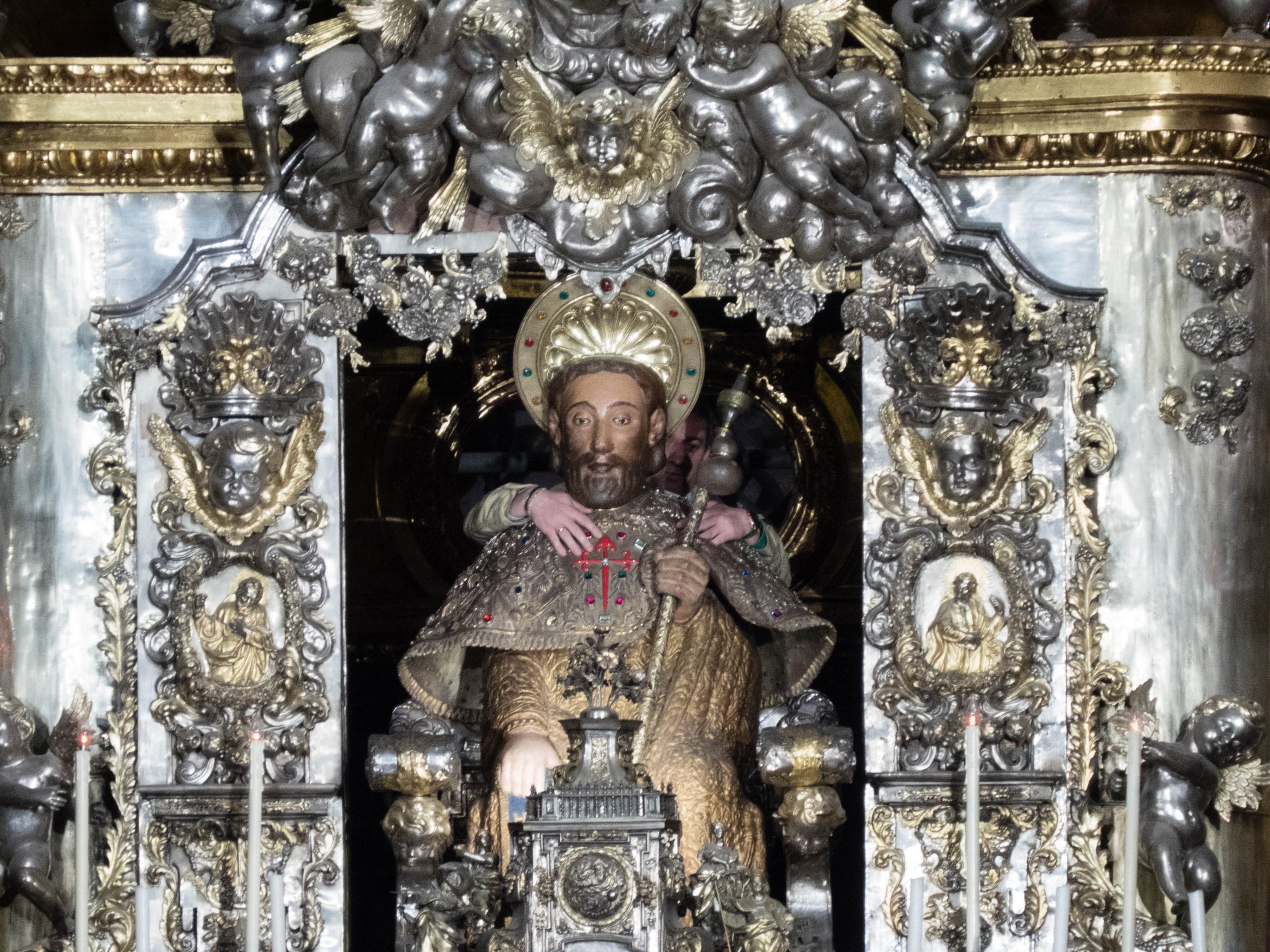 Santiago de Compostela, the end point of Camino Frances