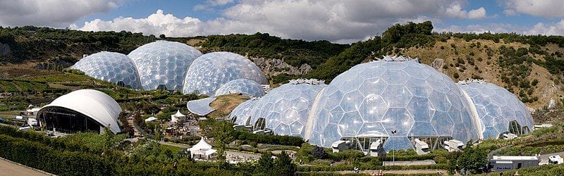 The Eden Project - Attractions on the South West Coast Path Hiking Trail