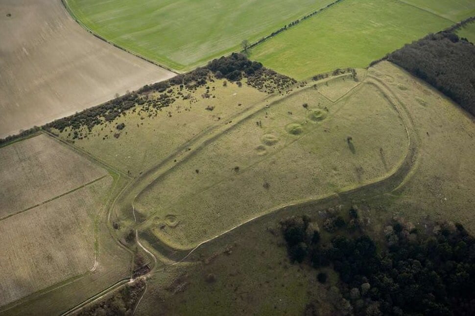 Old Winchester Hill Iron Age Fort - Source: Twitter