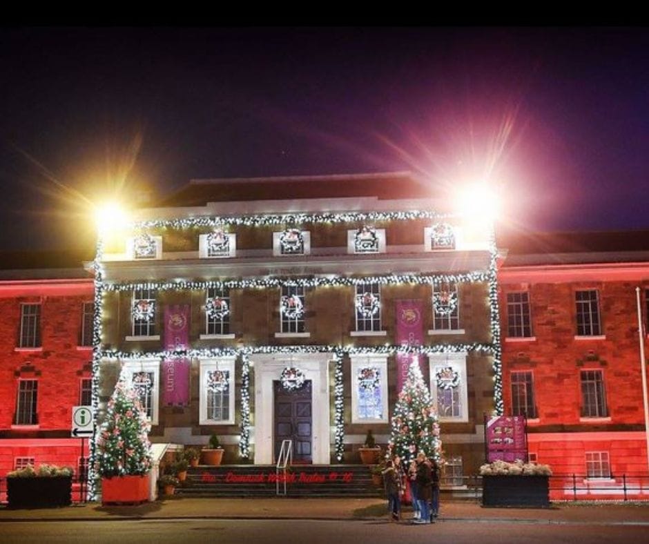Kerry County Museum during Christmas time