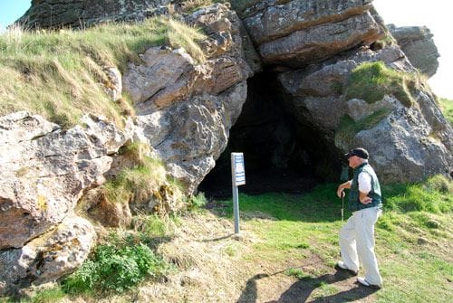 Constantine's Cave, Fife, Scotland