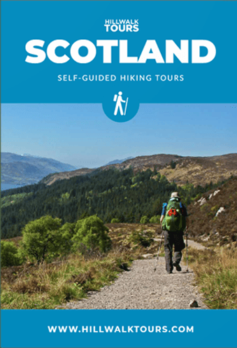 scotland hiking trails brochure