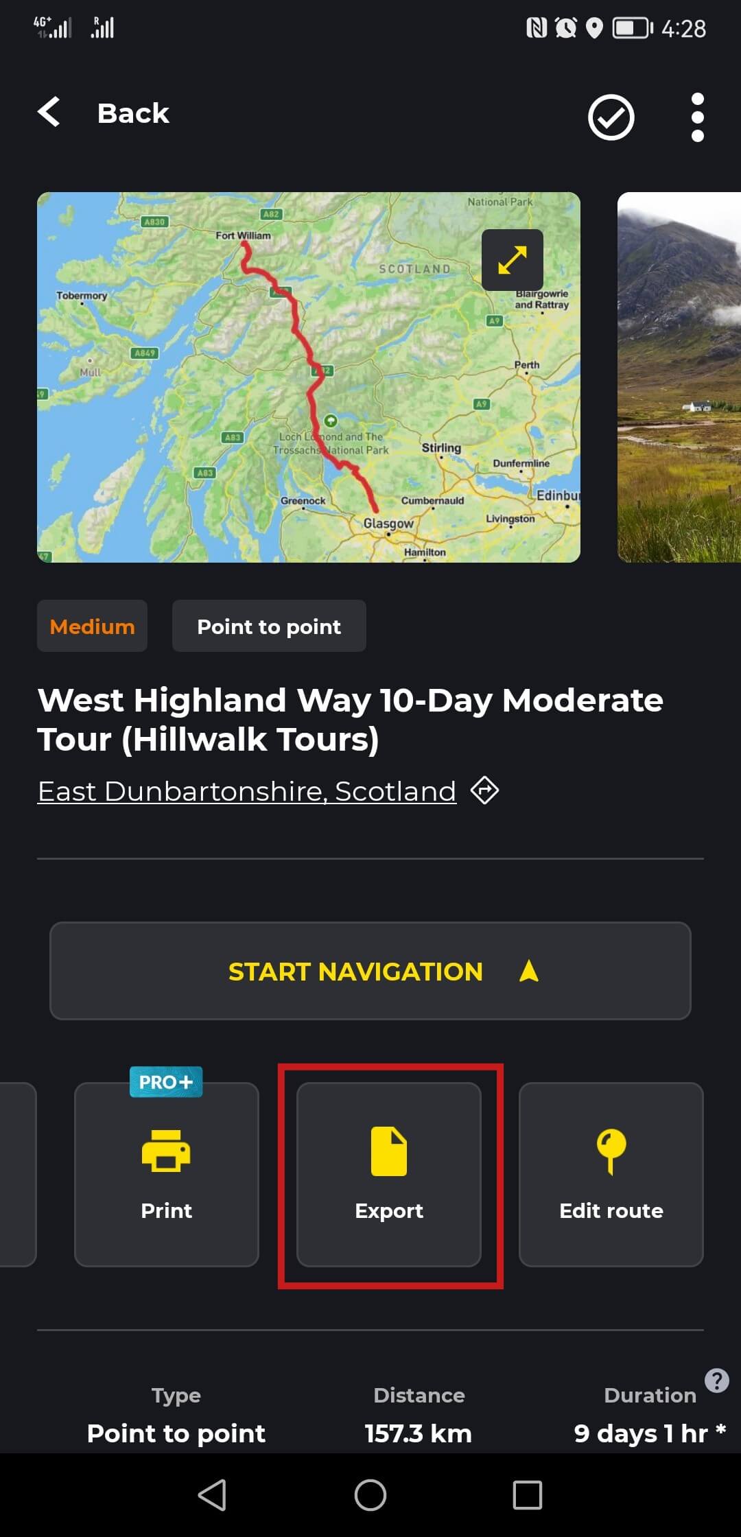 screenshot 20250122 162859 com.waymarkedtrails.hiiker