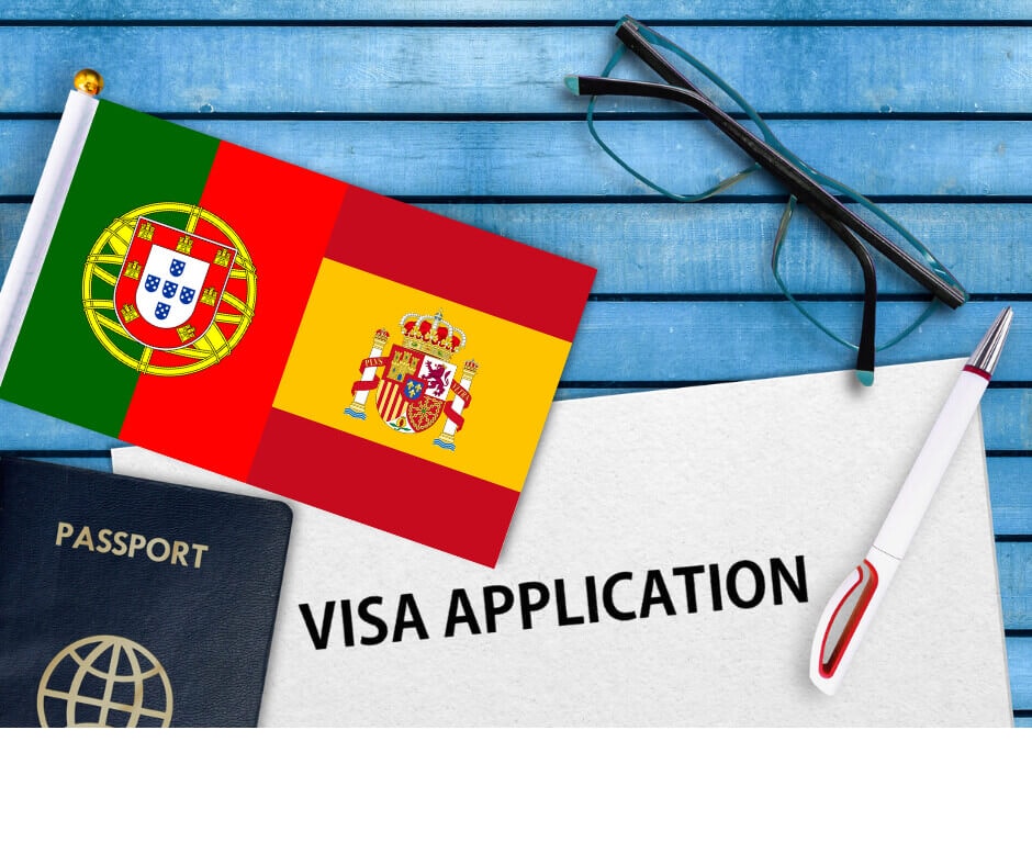 spain & portugal visa image