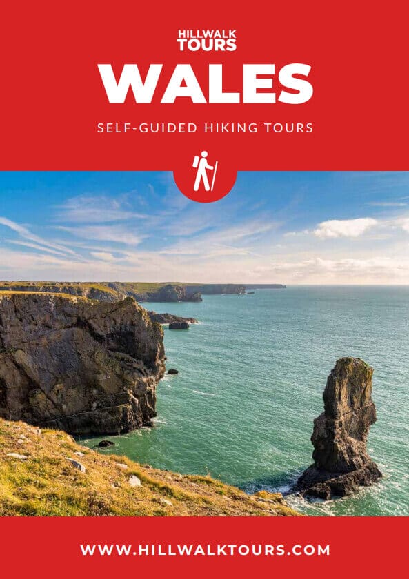 Wales hiking trails brochure