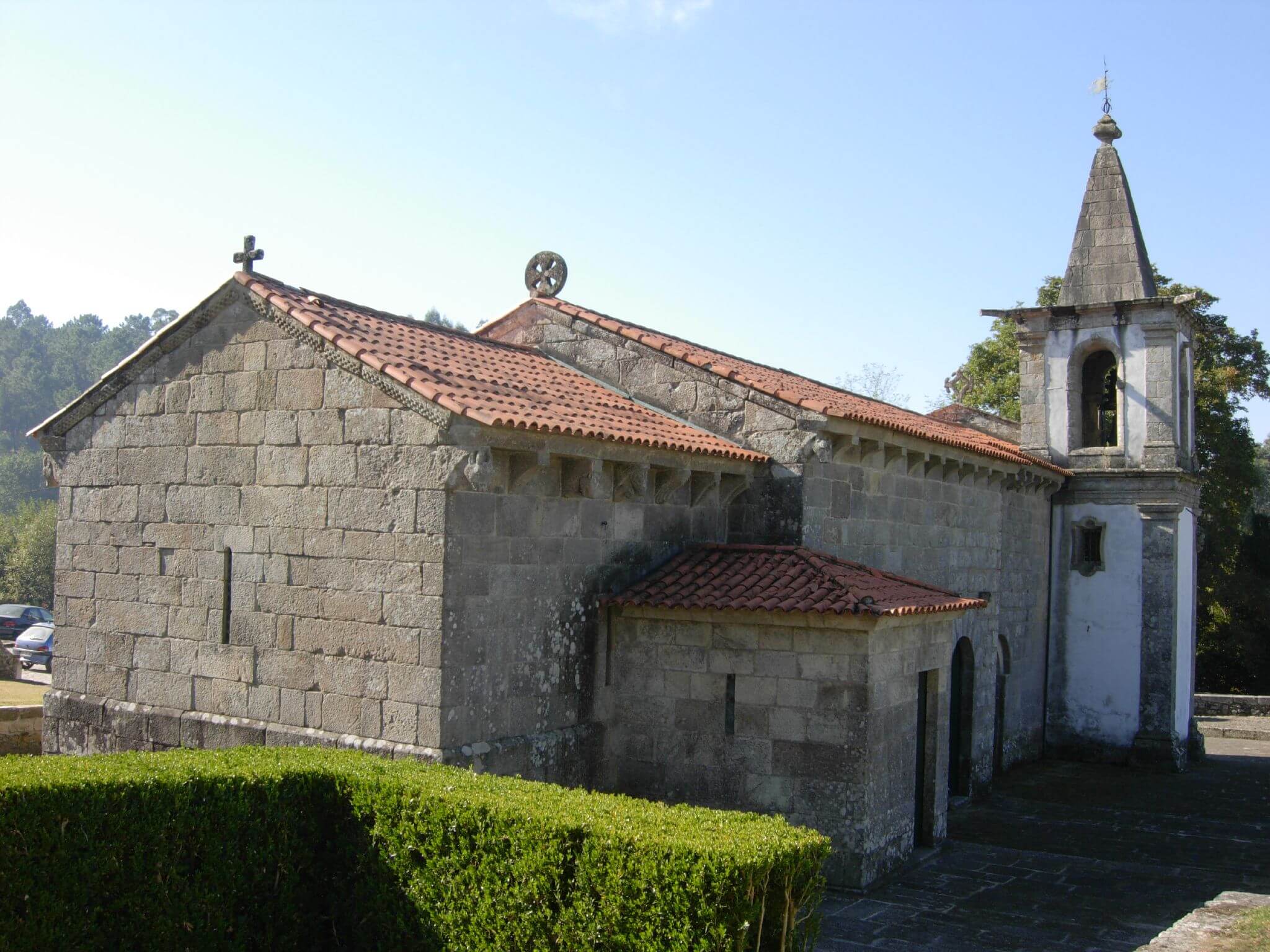 The 13th century Church of São Pedro de Rubiães 