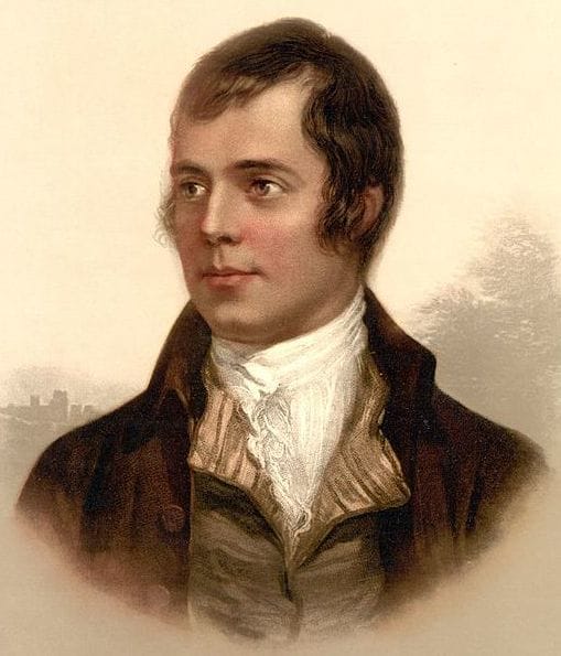 Portrait of Robert Burns