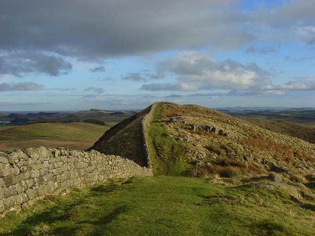 Winshield Crags on Hadrian's Wall