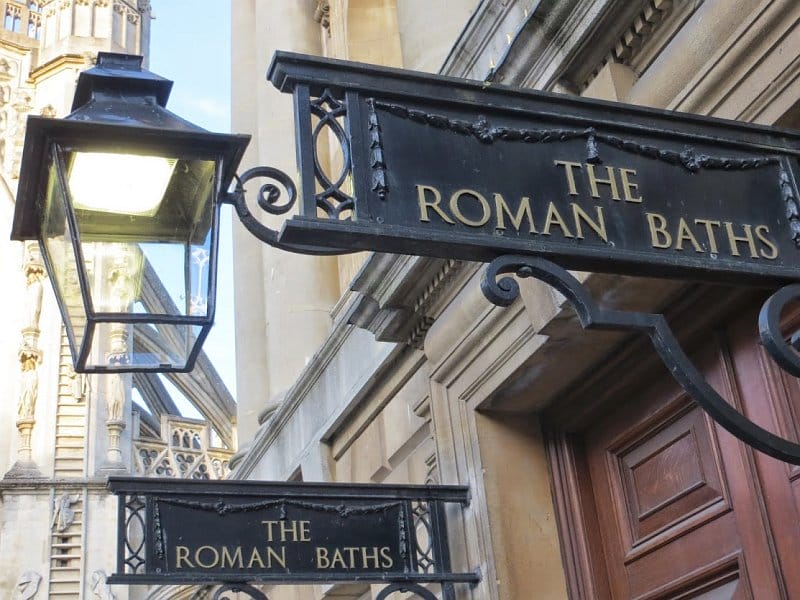 Roman Baths on the Cotswold Way