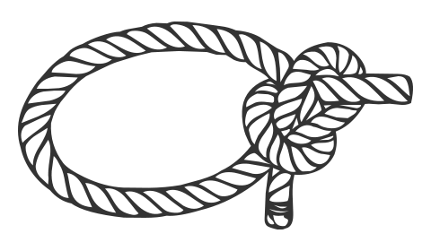 A bowline knot